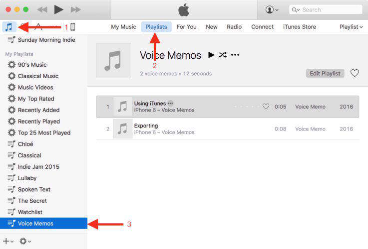 mac app for transfering voice memos